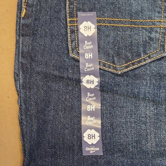 OshKosh Classic Fit Jeans Size 8H Blue - Picture 8 of 12
